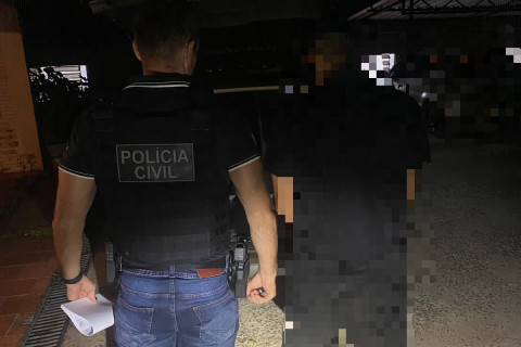 POLÍCIA CIVIL/10ªRP/DP HORIZONTINA - prendeu homem que estava aterrorizando Horizontina