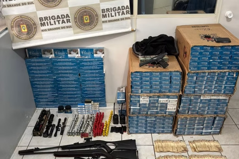 Brigada Militar realiza prisões em Derrubadas