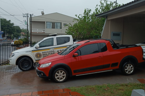 Operação Cerco Fechado: Brigada Militar recupera veículo roubado e prende homem em Horizontina